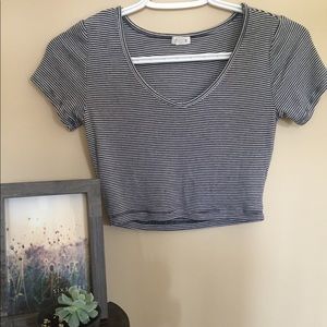 Striped Crop Top - Garage